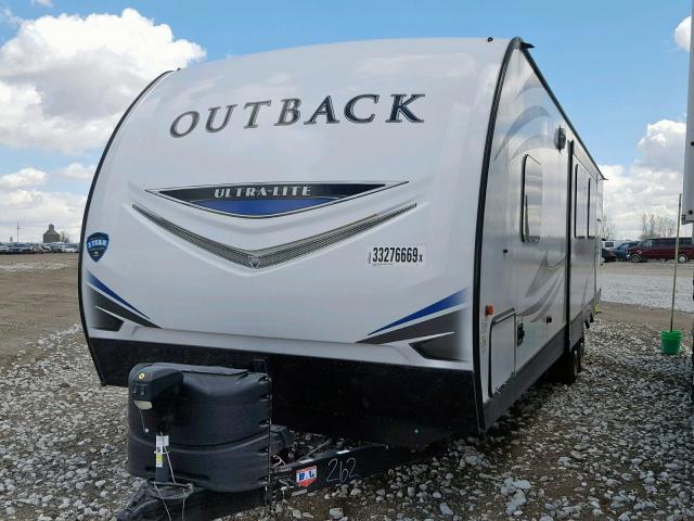 4YDT31022JB452262 - 2018 KEYSTONE OUTBACK WHITE photo 2