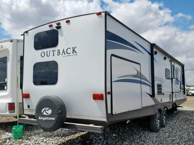 4YDT31022JB452262 - 2018 KEYSTONE OUTBACK WHITE photo 4