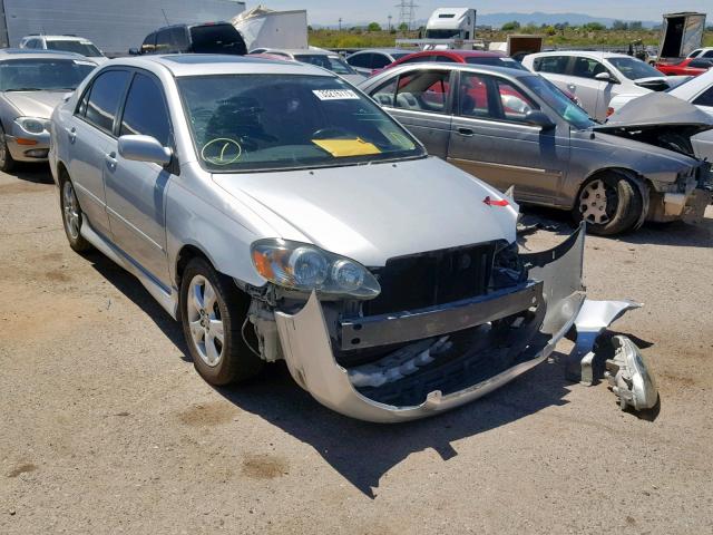 2T1BY30E15C337224 - 2005 TOYOTA COROLLA XR SILVER photo 1