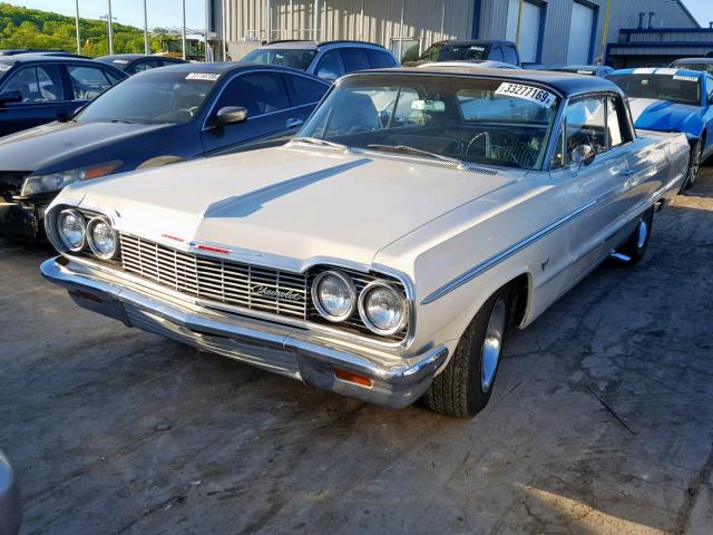 41447S130295 - 1964 CHEVROLET IMPALA  SS WHITE photo 2