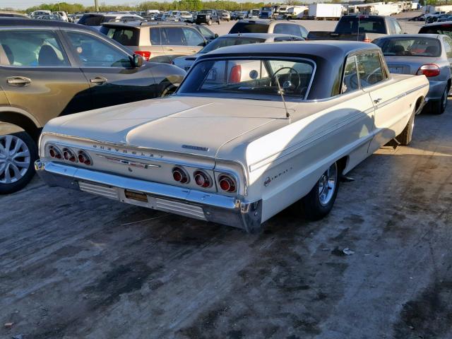 41447S130295 - 1964 CHEVROLET IMPALA  SS WHITE photo 4