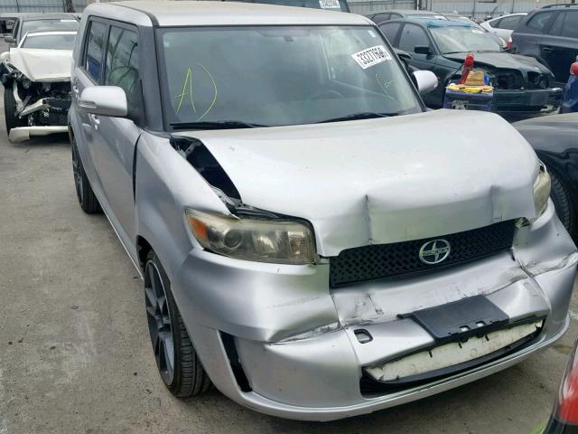 JTLKE50E891061935 - 2009 TOYOTA SCION XB 银色 照片 1
