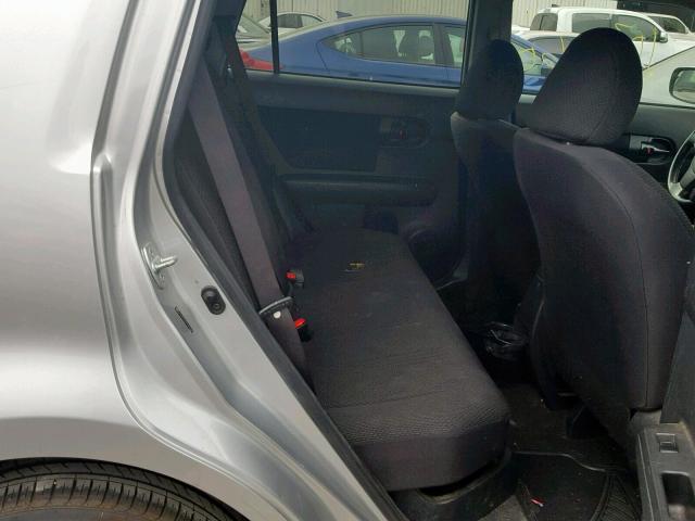 JTLKE50E891061935 - 2009 TOYOTA SCION XB 银色 照片 6