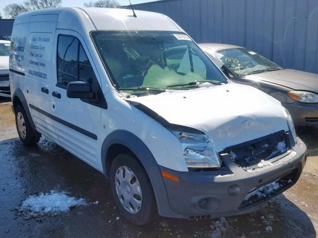 NM0LS7AN7DT167886 - 2013 FORD TRANSIT CO WHITE photo 1