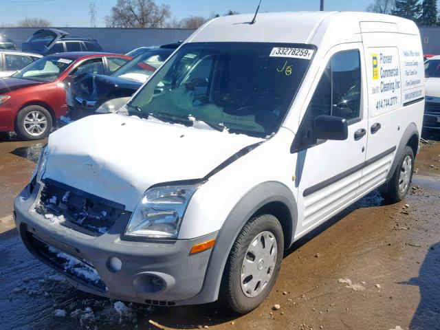 NM0LS7AN7DT167886 - 2013 FORD TRANSIT CO WHITE photo 2