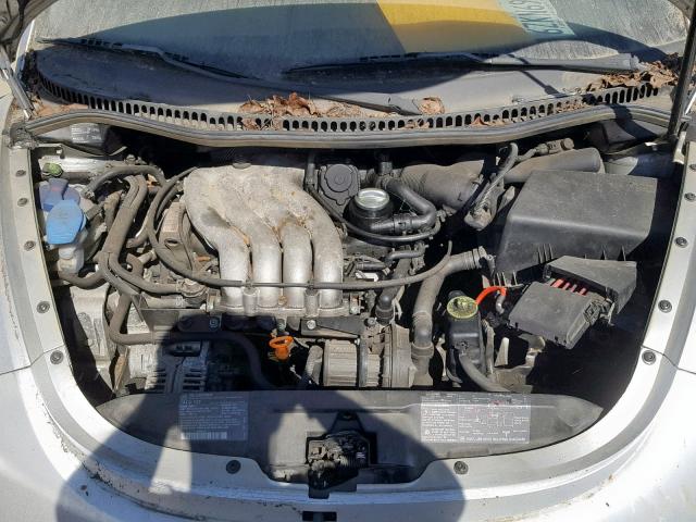 3VWBC21C0YM458521 - 2000 VOLKSWAGEN NEW BEETLE Gümüş foto 7