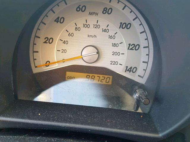 JTKDE177560065875 - 2006 TOYOTA SCION TC BLUE photo 8