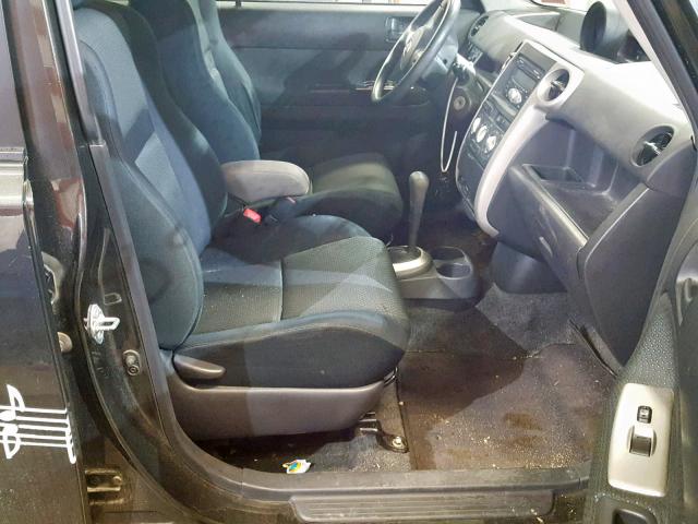 JTLKT324X64086778 - 2006 TOYOTA SCION XB 黑色 照片 5