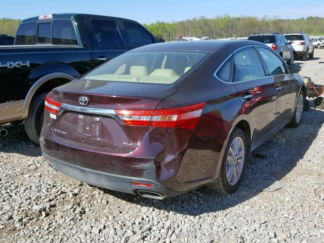 4T1BK1EB2DU014656 - 2013 TOYOTA AVALON BAS PURPLE photo 4