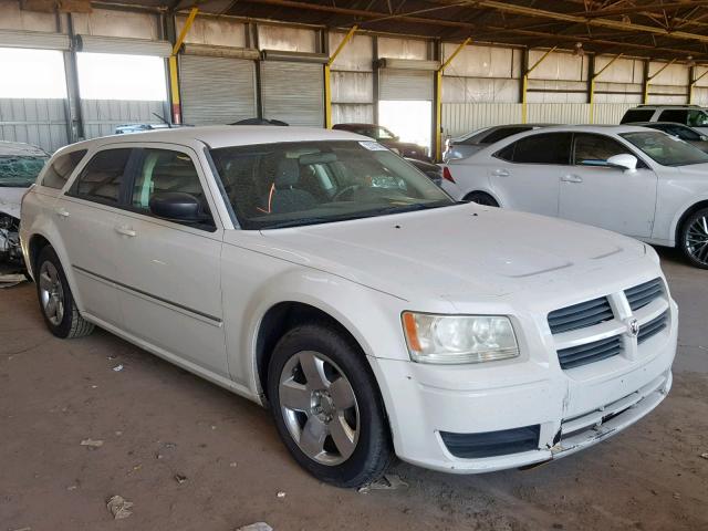 2D4FV47T28H194575 - 2008 DODGE MAGNUM WHITE photo 1