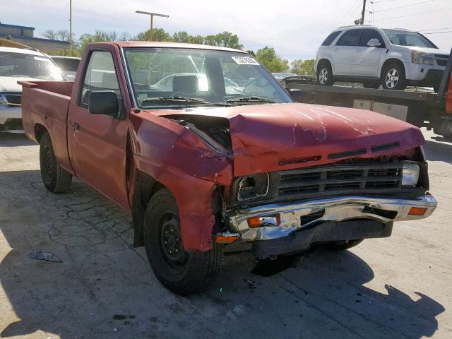 1N6SD11S0MC306393 - 1991 NISSAN TRUCK SHOR MAROON photo 1