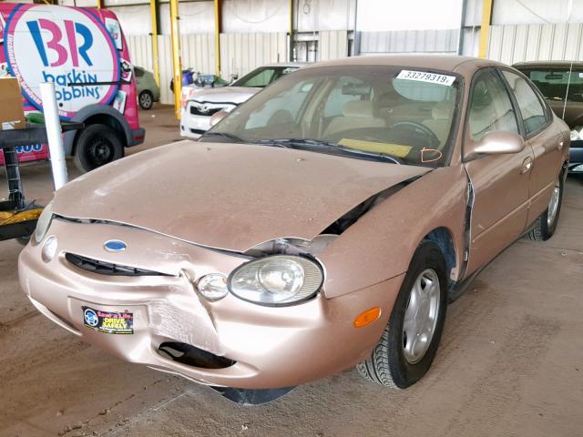 1FALP52UXTG236663 - 1996 FORD TAURUS GL GOLD photo 2