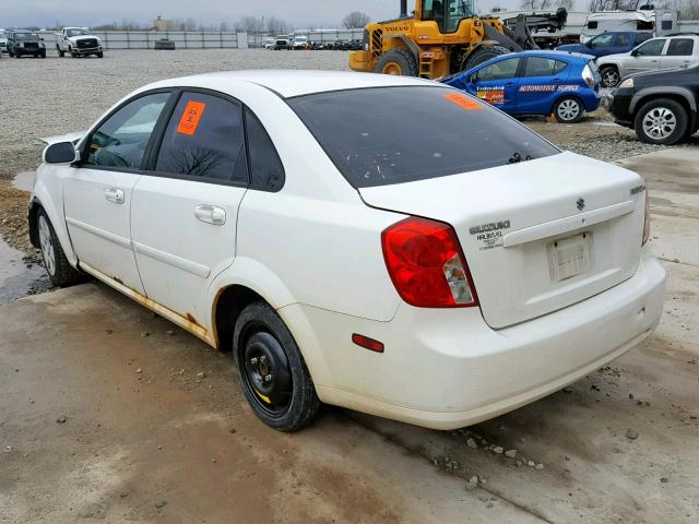 KL5JD56Z56K328805 - 2006 SUZUKI FORENZA WHITE photo 3