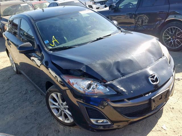 JM1BL1H69A1302221 - 2010 MAZDA 3 S BLACK photo 1