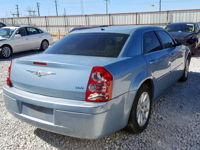 2C3KA43R98H191677 - 2008 CHRYSLER 300 LX BLUE photo 4