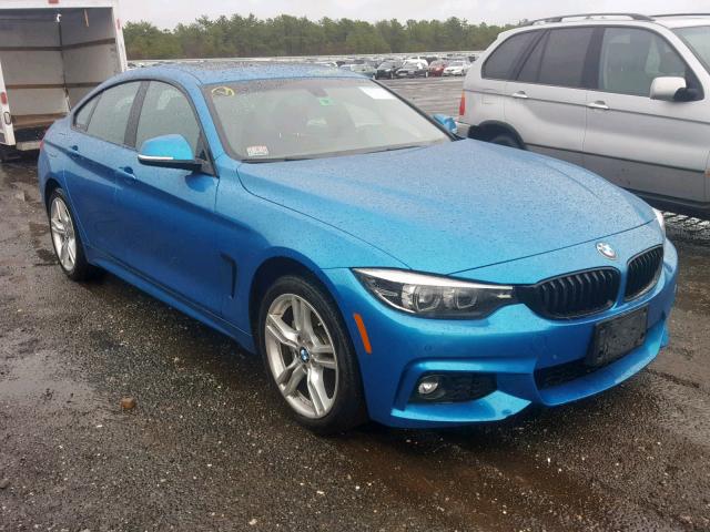 WBA4J3C53JBB97274 - 2018 BMW 430XI GRAN BLUE photo 1