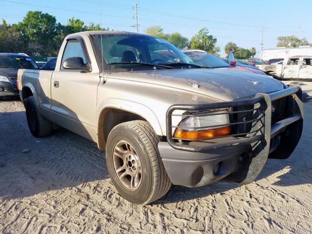 1D7FL16K34S573815 - 2004 DODGE DAKOTA SXT  photo 1