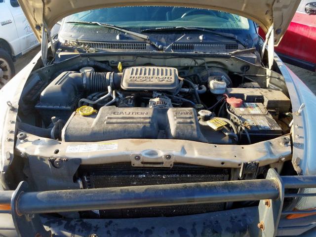 1D7FL16K34S573815 - 2004 DODGE DAKOTA SXT  photo 7