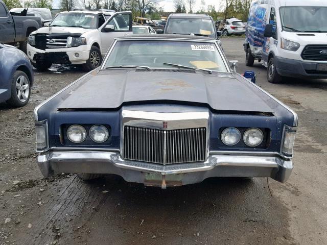 9Y89A830932 - 1969 LINCOLN VERSAILLES BLUE photo 10