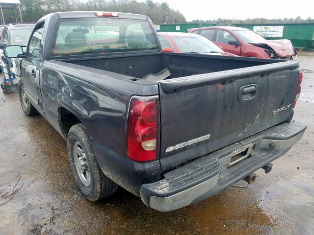 1GCEC14V04Z222886 - 2004 CHEVROLET SILVERADO C1500  photo 3