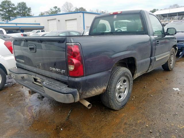 1GCEC14V04Z222886 - 2004 CHEVROLET SILVERADO C1500  photo 4