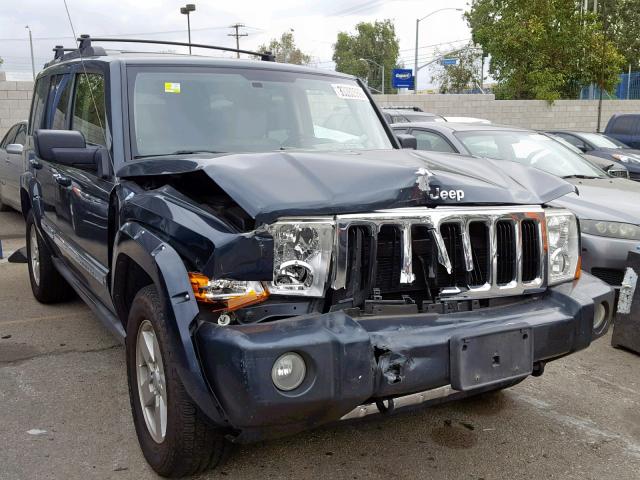 1J8HG58247C530202 - 2007 JEEP COMMANDER BLUE photo 1