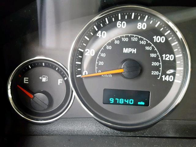 1J8HG58247C530202 - 2007 JEEP COMMANDER BLUE photo 8