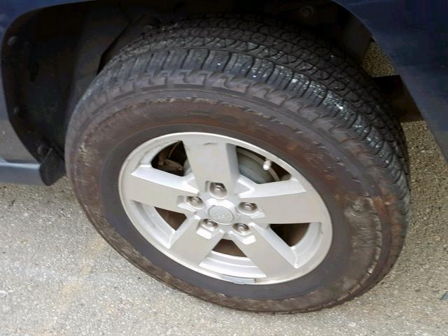 1J8HG58247C530202 - 2007 JEEP COMMANDER BLUE photo 9