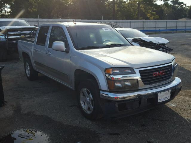 1GTDSCD91A8148280 - 2010 GMC CANYON SLE SILVER photo 1