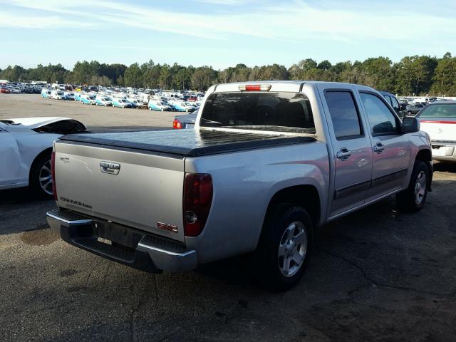 1GTDSCD91A8148280 - 2010 GMC CANYON SLE SILVER photo 4