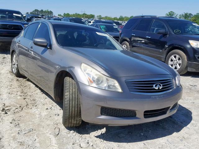 JNKCV61F79M365753 - 2009 INFINITI G37 SILVER photo 1