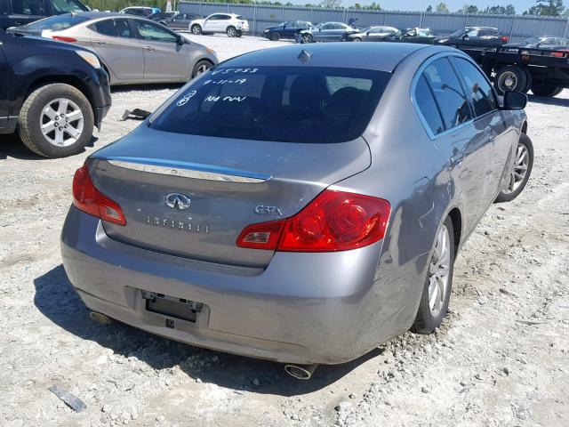 JNKCV61F79M365753 - 2009 INFINITI G37 SILVER photo 4