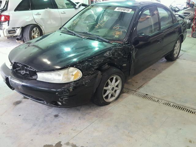 1FAFP66L4YK115894 - 2000 FORD CONTOUR SE BLACK photo 2