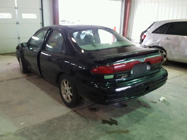 1FAFP66L4YK115894 - 2000 FORD CONTOUR SE BLACK photo 3