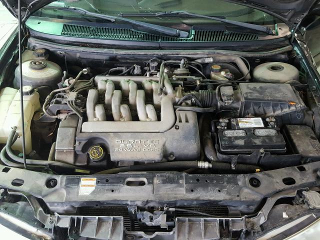 1FAFP66L4YK115894 - 2000 FORD CONTOUR SE BLACK photo 7