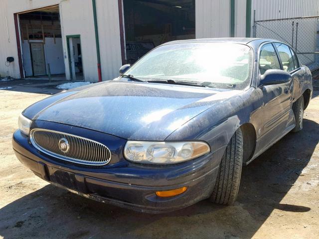 1G4HP52K244151393 - 2004 BUICK LESABRE CU BLUE photo 2