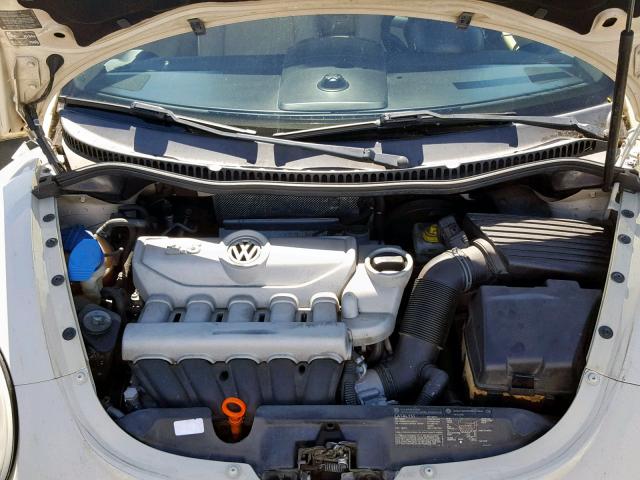 3VWSG31Y67M414611 - 2007 VOLKSWAGEN NEW BEETLE Bej foto 7