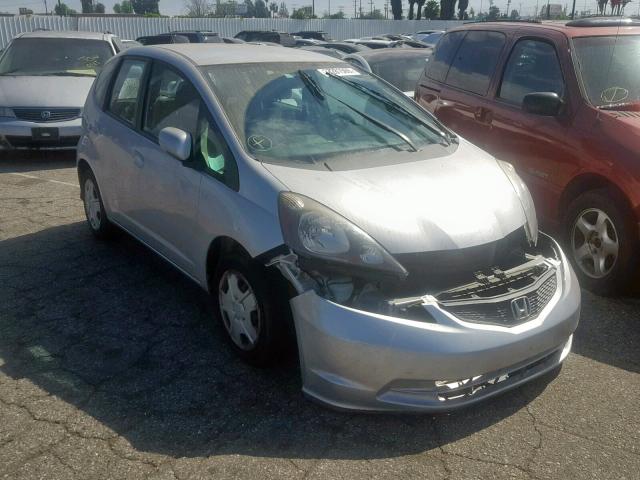 JHMGE8H32DC071118 - 2013 HONDA FIT SILVER photo 1