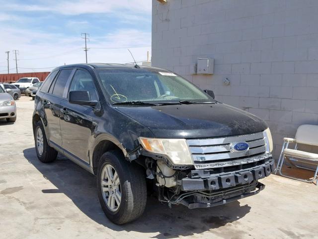 2FMDK38C17BA54066 - 2007 FORD EDGE SEL BLACK photo 1