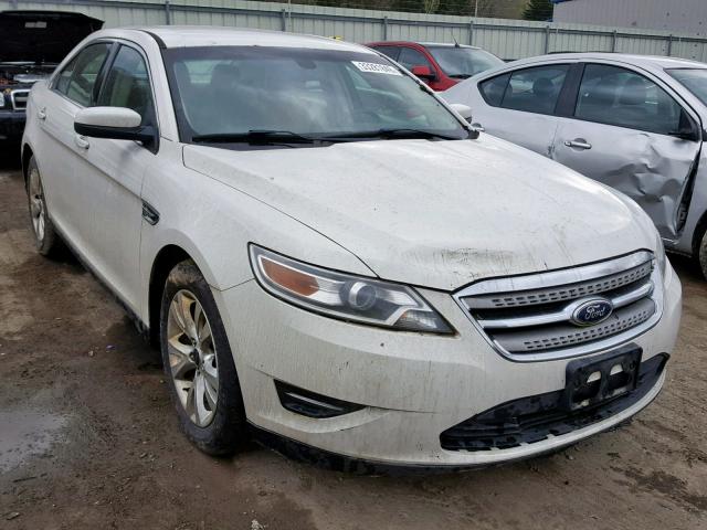 1FAHP2EW7BG129490 - 2011 FORD TAURUS SEL WHITE photo 1