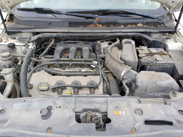 1FAHP2EW7BG129490 - 2011 FORD TAURUS SEL WHITE photo 7