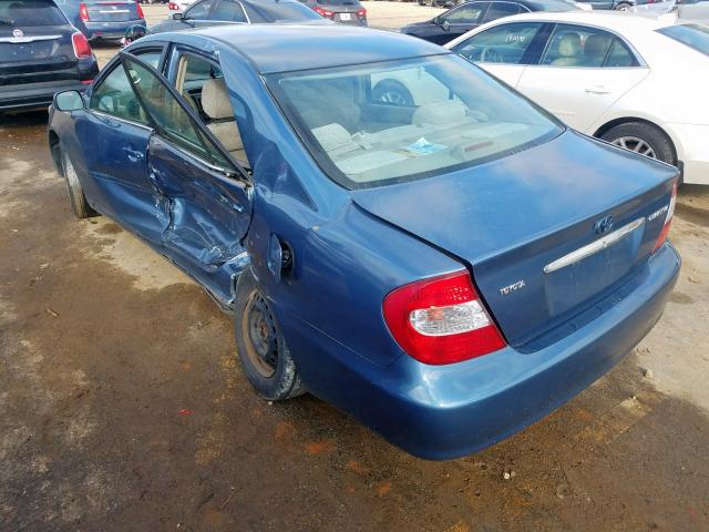 4T1BE32K02U591058 - 2002 TOYOTA CAMRY LE  photo 3