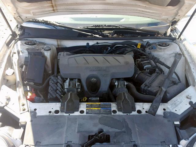 2G4WD582561166962 - 2006 BUICK LACROSSE C WHITE photo 7