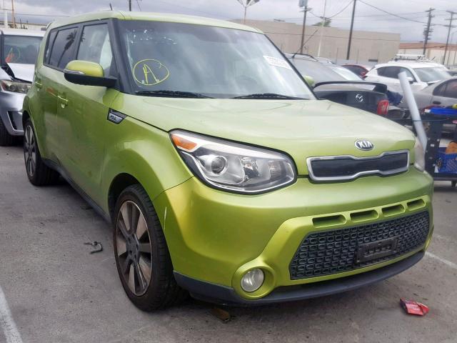 KNDJX3A5XE7710310 - 2014 KIA SOUL ! Yaşıl foto 1