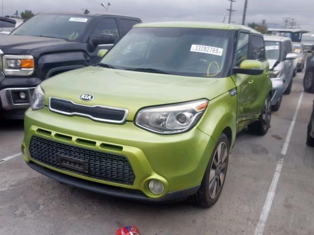 KNDJX3A5XE7710310 - 2014 KIA SOUL ! Yaşıl foto 2