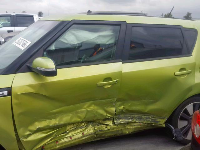 KNDJX3A5XE7710310 - 2014 KIA SOUL ! Yaşıl foto 9