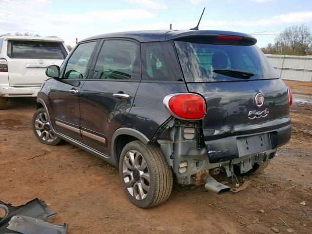 ZFBCFADH0EZ006131 - 2014 FIAT 500L TREKK BLACK photo 3