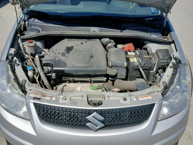 JS2YB5A38A6310422 - 2010 SUZUKI SX4 SILVER photo 7