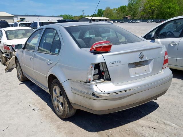 3VWSK69M84M031279 - 2004 VOLKSWAGEN JETTA GLS SILVER photo 3