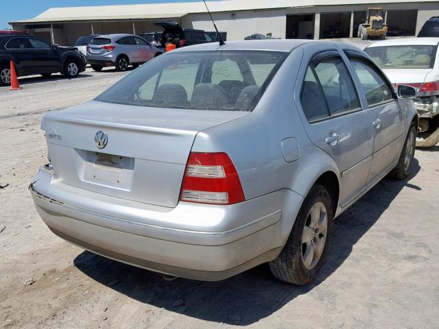 3VWSK69M84M031279 - 2004 VOLKSWAGEN JETTA GLS SILVER photo 4